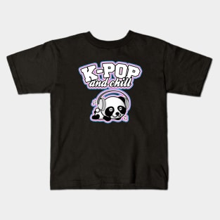 K-Pop And Chill Kids T-Shirt